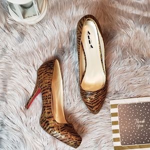 Alba Animal Print Heels